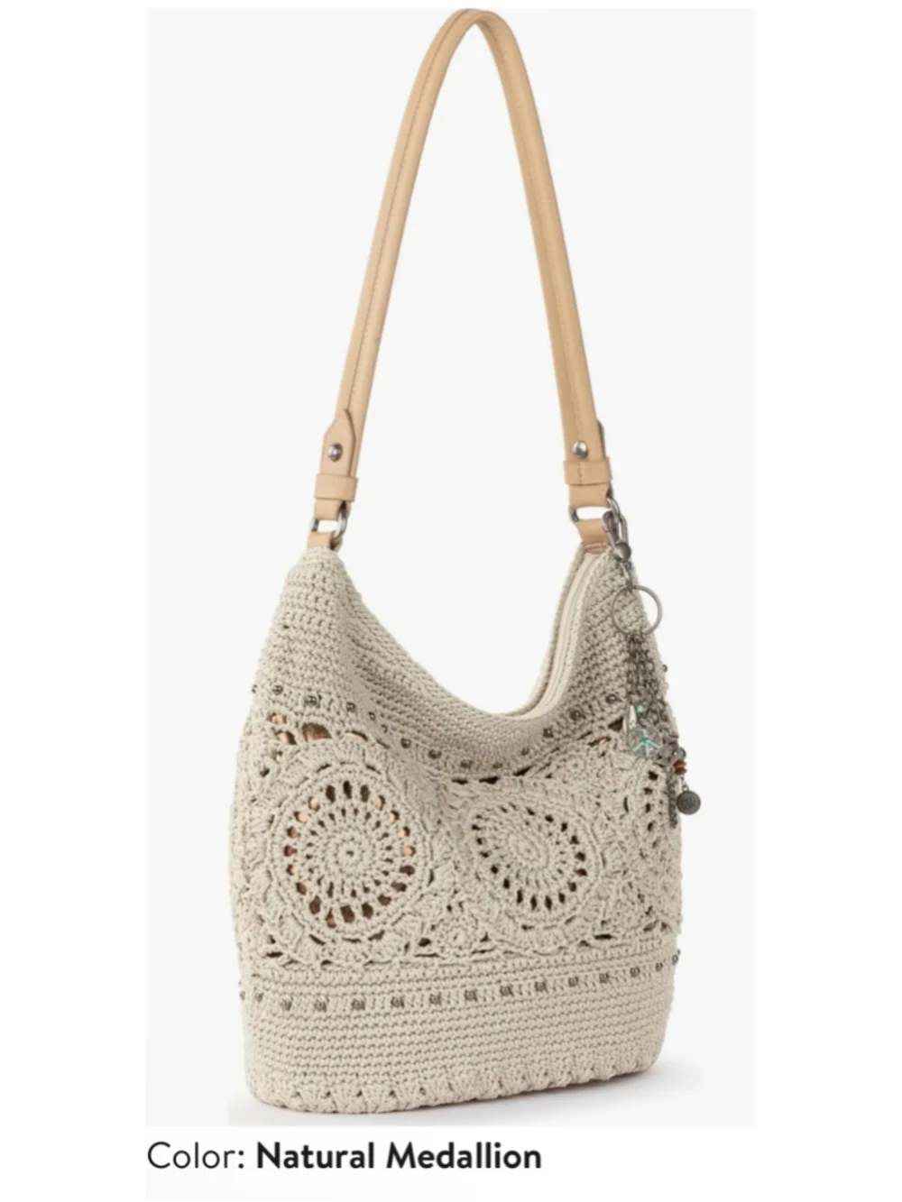 The Sak Sequoia Hobo Bag Beige Tan NWT